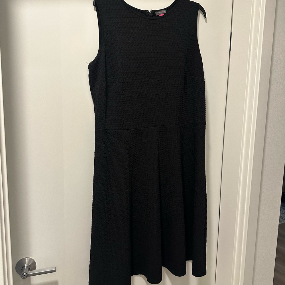 Elegant Black Sleeveless Dress
